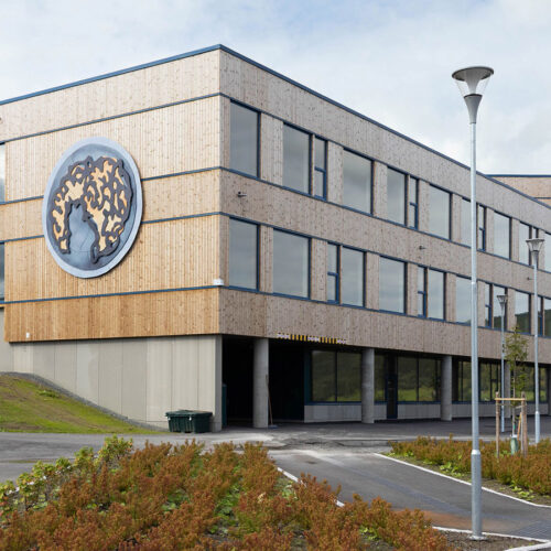 Nordsida skole - fasade